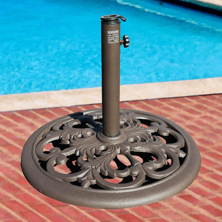030TSCB 30 lb. Cast Iron Umbrella Base by Tropishade ® Worldwide