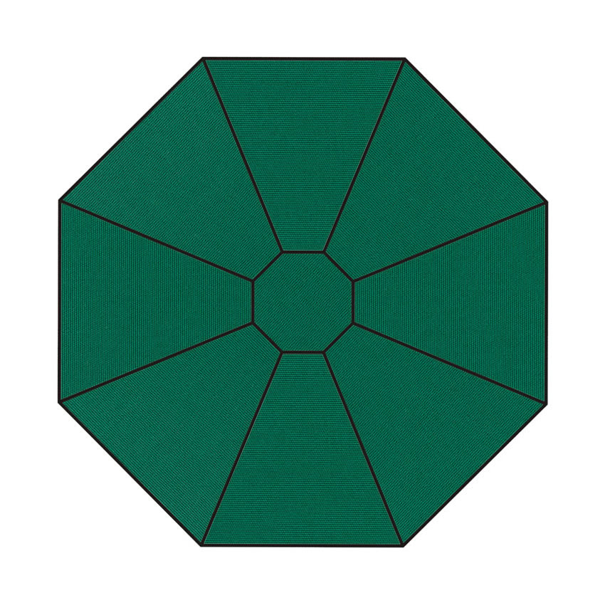 Green Sunbrella 52